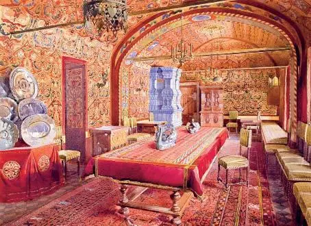ЛМ Браиловский Столовая в московском дворце князей Юсуповых Бум акв - фото 81