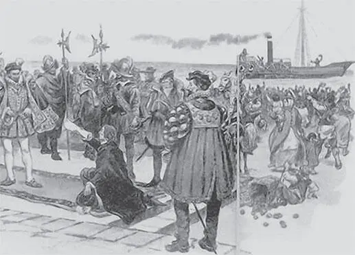 Бласко де Гарай демонстрирует королю свое изобретение В 1841 году в 11м - фото 19