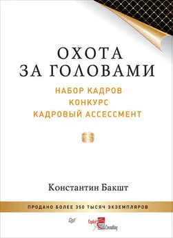 Константин Бакшт - Охота за головами. Набор кадров, конкурс, кадровый ассессмент