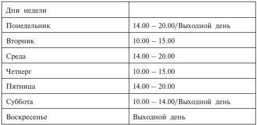 Выходные дни устанавливаются в режиме чередования через неделю по графику - фото 2