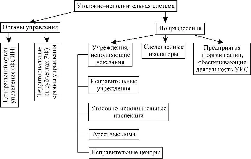 Схема 23 Уголовноисполнительная система Минюста России УИС Примечание - фото 10