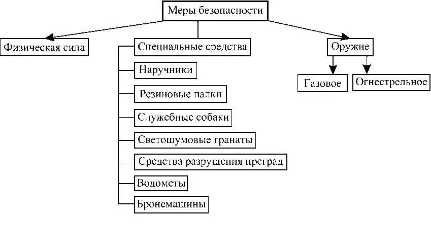 Схема 24 Виды мер безопасности применяемых сотрудниками УИС Схема 25 - фото 11