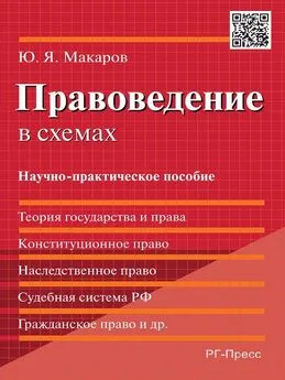 Юрий Макаров - Правоведение в схемах. Научно-практическое пособие