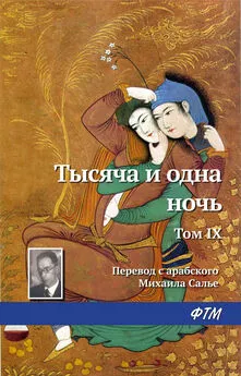 Эпосы, легенды и сказания - Тысяча и одна ночь. Том IX