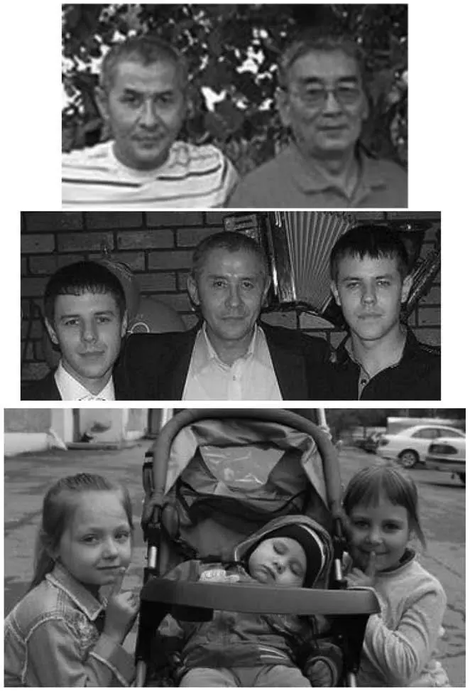 Рис 3 Переход от монголоидов к европеоидам за три поколения Иначе говоря - фото 7