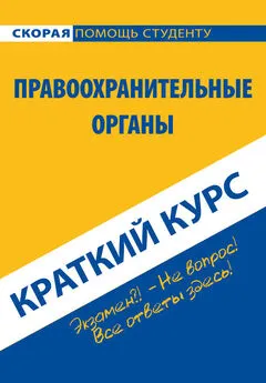 Коллектив авторов - Правоохранительные органы. Краткий курс