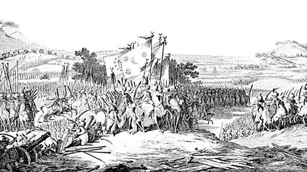 Сражение при Рымнике 11 сентября 1789 г Художник И Марк Так получилось и в - фото 16