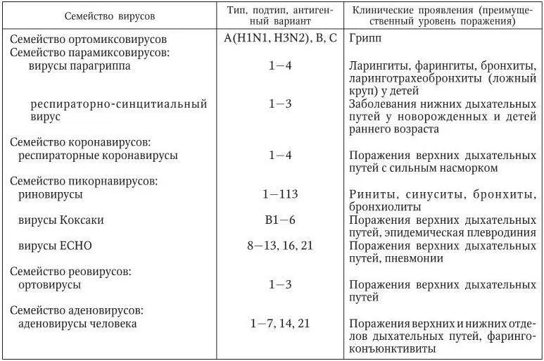 В 1997 г в России ОРЗ переболели свыше 33 млн человек в этиологической - фото 7