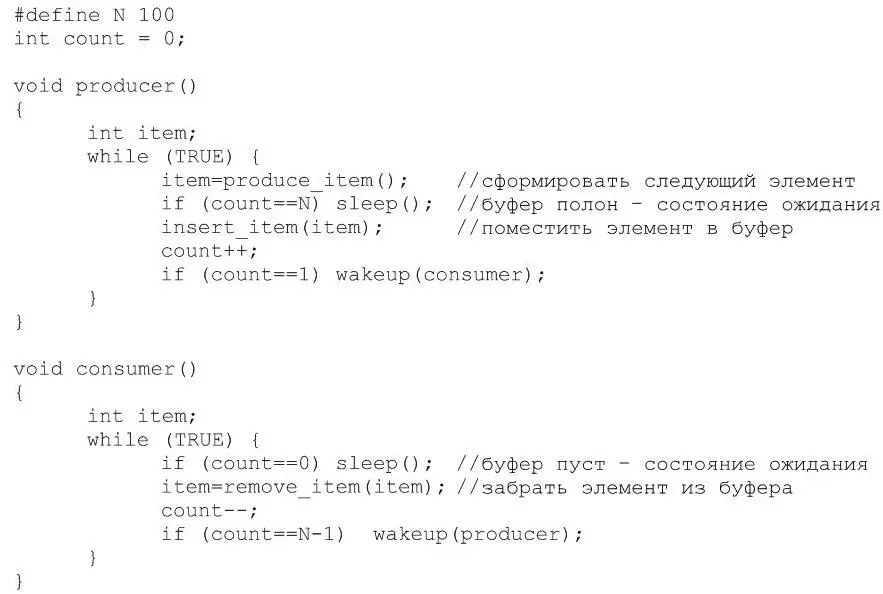 Листинг 4 Проблема производителя и потребителя с состоянием соревнования Для - фото 19