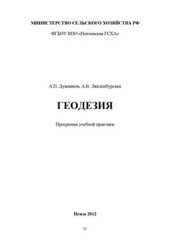 Александр Дужников - Геодезия