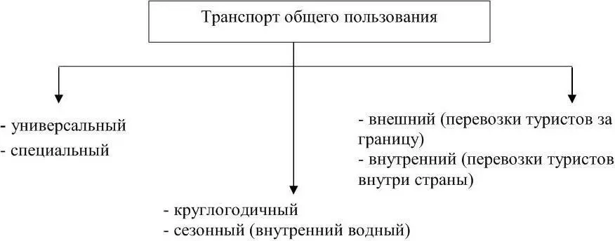 Рисунок 12 Структура транспорта общего пользования В зависимости от целей - фото 2