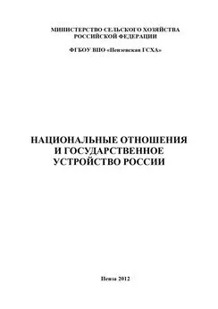 Дмитрий Порфирьев - Национальные отношения и государственное устройство России