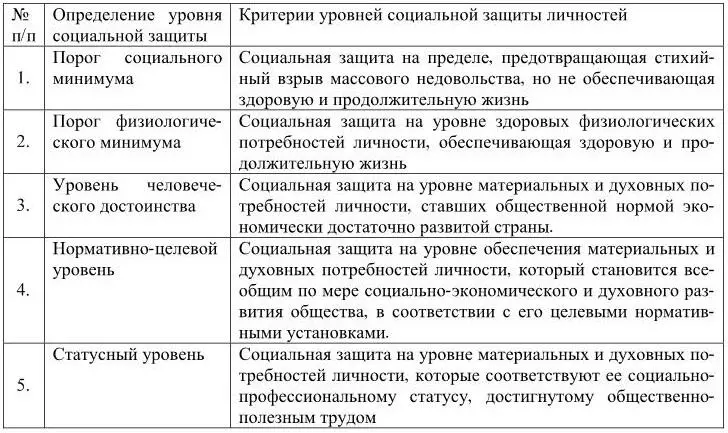 2й уровень социальной защиты порог физиологиче ского минимума Данный - фото 8