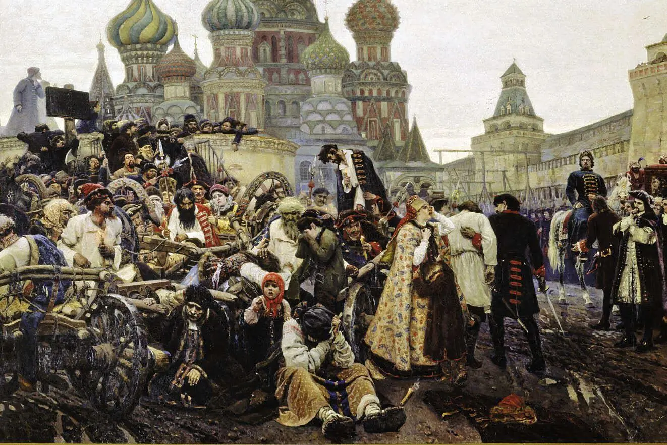 Бунт в котором оказалась замешана и царица был жестоко подавлен В И - фото 42