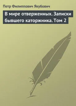 Петр Якубович - В мире отверженных. Записки бывшего каторжника. Том 2