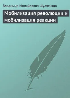 Владимир Шулятиков - Мобилизация революции и мобилизация реакции