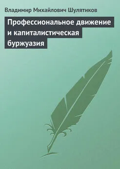 Владимир Шулятиков - Профессиональное движение и капиталистическая буржуазия