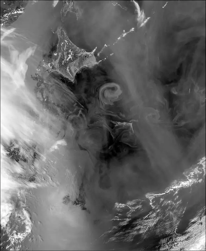 Ринги у берегов Хоккайдо Вид из космоса В результате проведенных исследований - фото 22