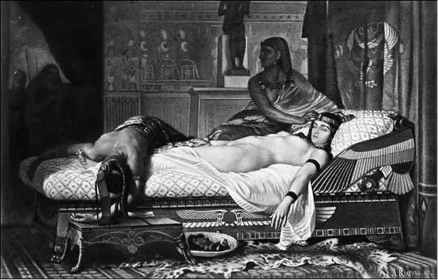 Смерть Клеопатры Художник А Рисен Конец XIX в И они встретились лицом к - фото 8
