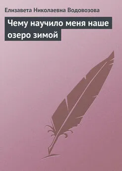 Елизавета Водовозова - Чему научило меня наше озеро зимой