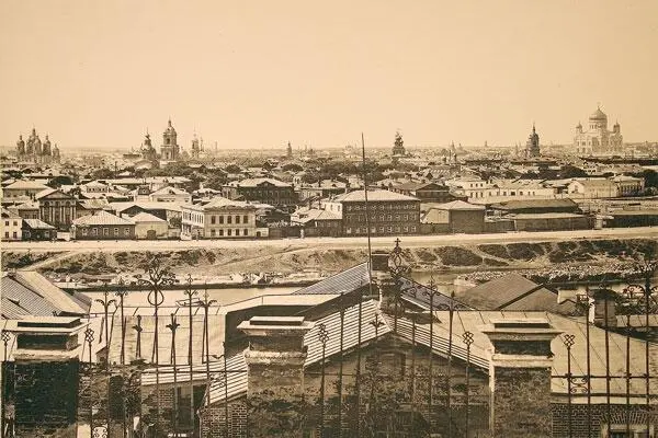 Вид на Замоскворечье Фото Н А Найденова 1882 года Пожар 1812 года охватил и - фото 9