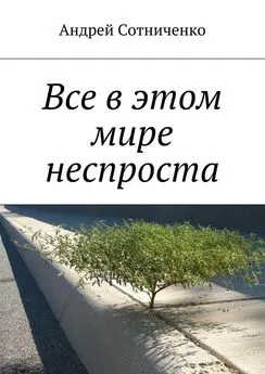 Андрей Сотниченко - Все в этом мире неспроста