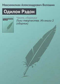 Максимилиан Волошин - Одилон Рэдон