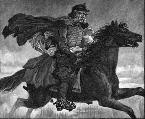 Смерть брат Оле Лукойе Иллюстрация Х Тегнера 1900 Эта строгая но - фото 4