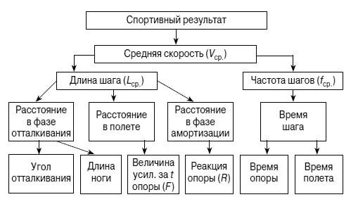 Рис 2 Связь факторов обусловливающих спортивный результат в беге - фото 4