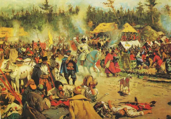 Смутное время Художник Сергей Васильевич Иванов Хитроумный и энергичный - фото 75