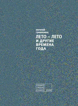 Евгений Гришковец - ЛЕТО – ЛЕТО и другие времена года