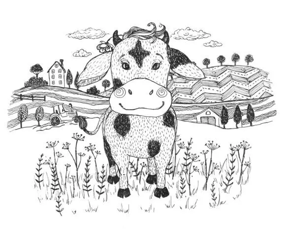 Уже позже овечка узнала что корова давно мечтала стать мамой и может быть в - фото 6