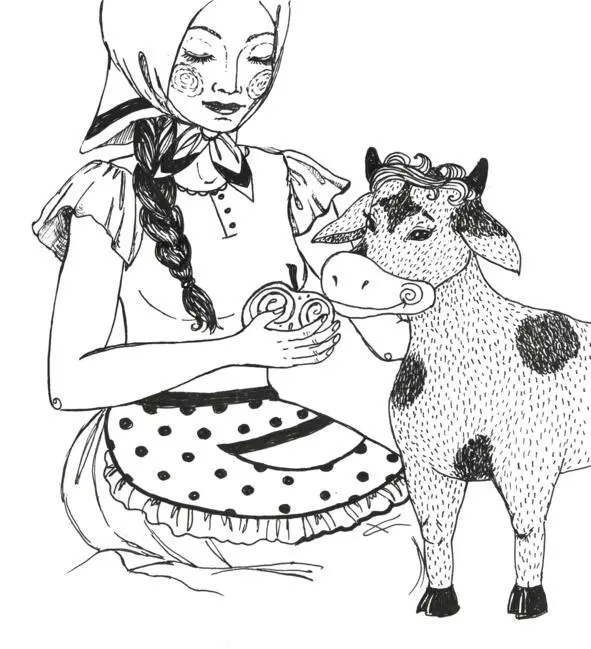 А овечка напротив могла любоваться яблоком целый день считать сколько на - фото 7