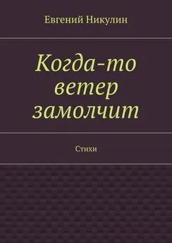 Евгений Никулин - Когда-то ветер замолчит. Стихи