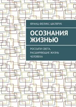 Франц-Феликс Шклярук - Осознания жизнью. Россыпи света, расширяющие жизнь человека