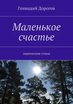 Геннадий Дорогов - Маленькое счастье. Лирические стихи