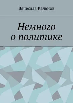 Вячеслав Кальнов - Немного о политике