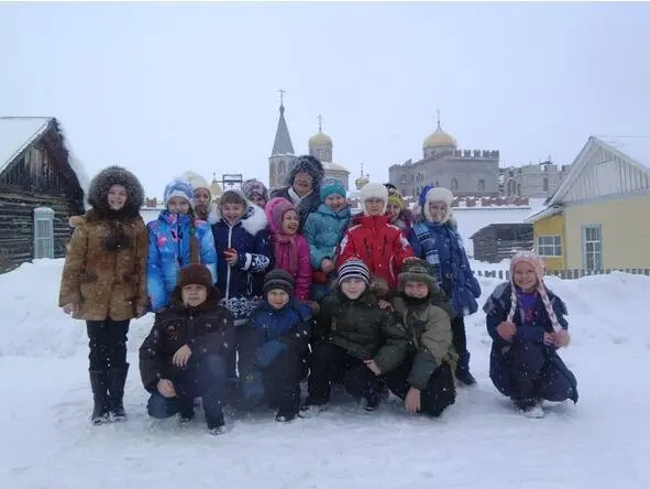 Монастырские ребятишки ученики церковноприходской школы монастыря Фото из - фото 15