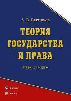 Анатолий Васильев - Теория государства и права. Курс лекций