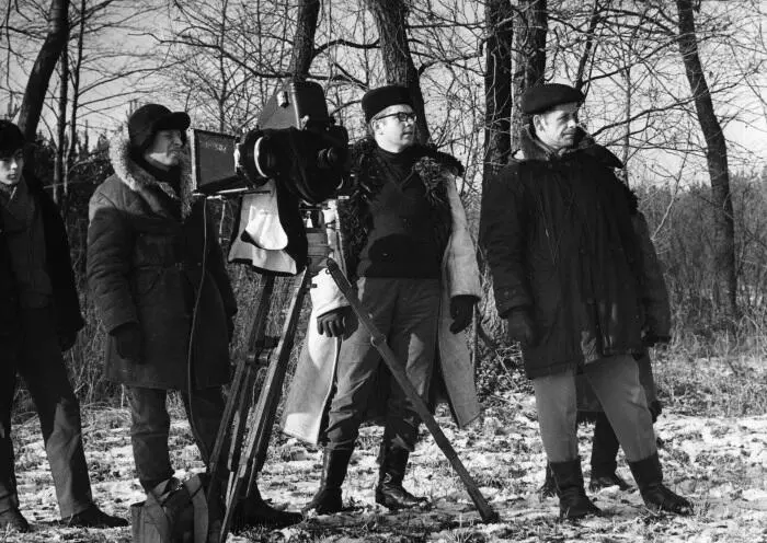 На съемочной площадке Структуры кристалла 1968 г Основная движущая сила - фото 15