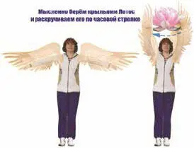 Рис 10 Раскручивание и очищение чакры Сахасрары Поднимаем рукикрылья - фото 14