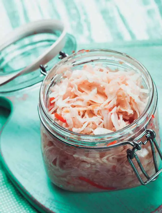 Салат из квашеной капусты с картофелем и шампиньонами На 4 порции Время - фото 7