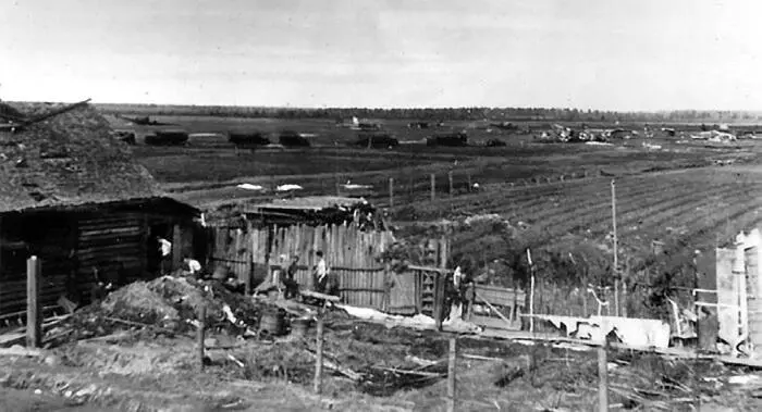 Аэродром 24 января 1942 года роковой день в истории боев под Холмом Советское - фото 34