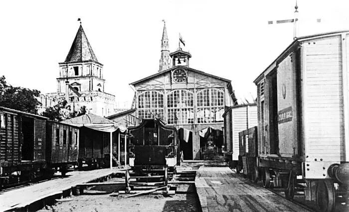 Железнодорожный отдел Политехнической выставки 1872 года На выставке работал - фото 15