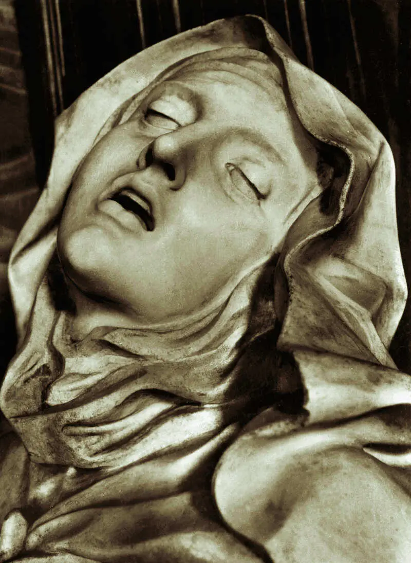 Экстаз святой Терезы фрагмент 16451652 Мрамор Капелла Корнаро - фото 24