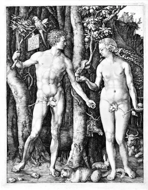 Адам и Ева прародители человеческого рода Адам поеврейски человек Ева - фото 8