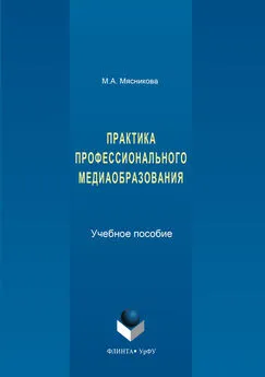 Марина Мясникова - Практика профессионального медиаобразования