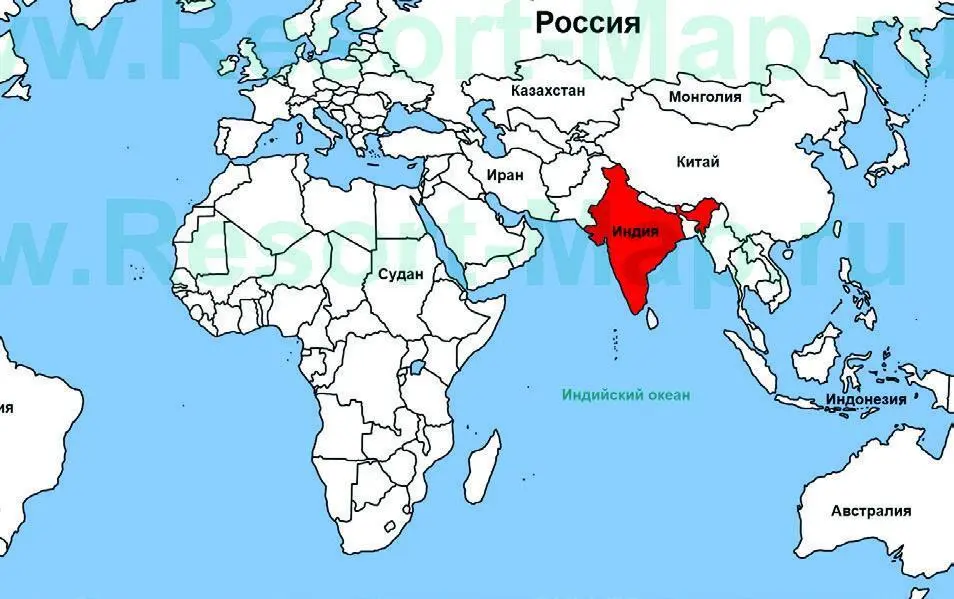 Индия государство в южной Азии По территории занимает седьмое место в мире - фото 39