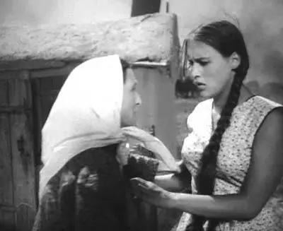 Кадр из кинофильма Молодая гвардия 1948 г Я много плачу Все меня может - фото 14