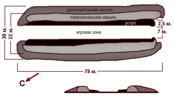 Площадка для игры в мяч в ПасоделаАмада штат Чьяпас Мексика Зарисовка по - фото 2